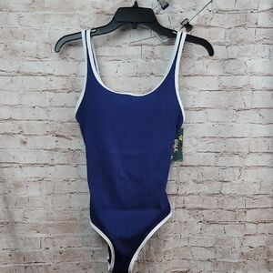 BMJL Navy Blue Bathing Suit Xs New Nwt